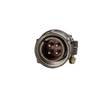 Вилка кабельная d-20/4pin 2.5mm