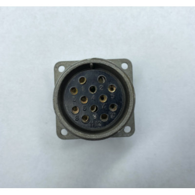 Розетка щитова d-32/12pin 2.5mm (6х2.5mm + 6х1.5mm)