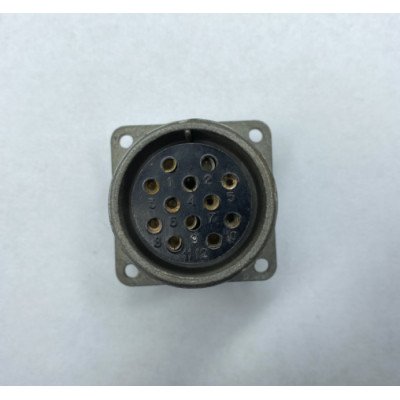 Розетка щитовая d-32/12pin 2.5mm (6х2.5mm + 6х1.5mm)