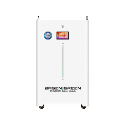 BasenGreen LiFePO₄ батарея 51.2 V / 314 Ah — 16 kWh (на колесах) BR-OW-LV 15KWH партія Basen-2602111